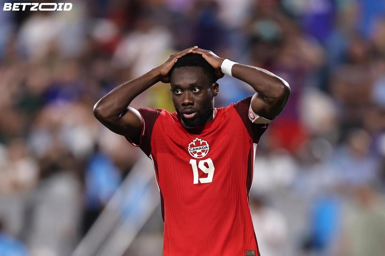 Alphonso Davies Out 4-5 Weeks With Hamstring Injury — Canada's World Cup Hopes Take a Hit.