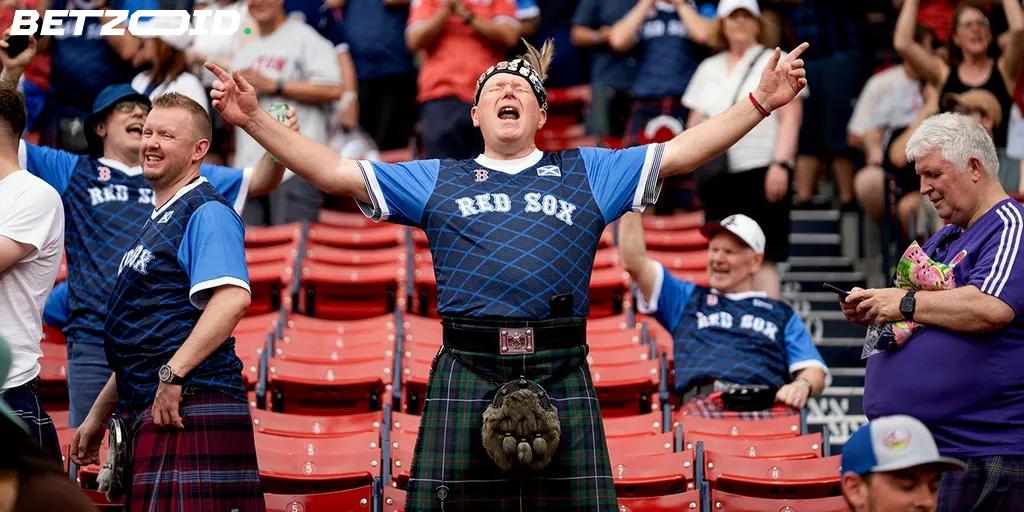 Bagpipes at Fenway: Scotland's Tartan Army Made a Baseball Game Feel Like a World Cup Final.