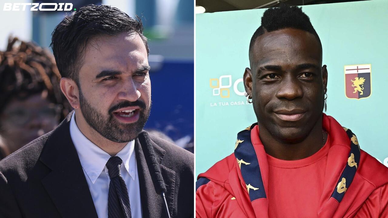 Balotelli and the Ghana Jersey: NYC's Mayor Gets a Gift — and a Philosophy.