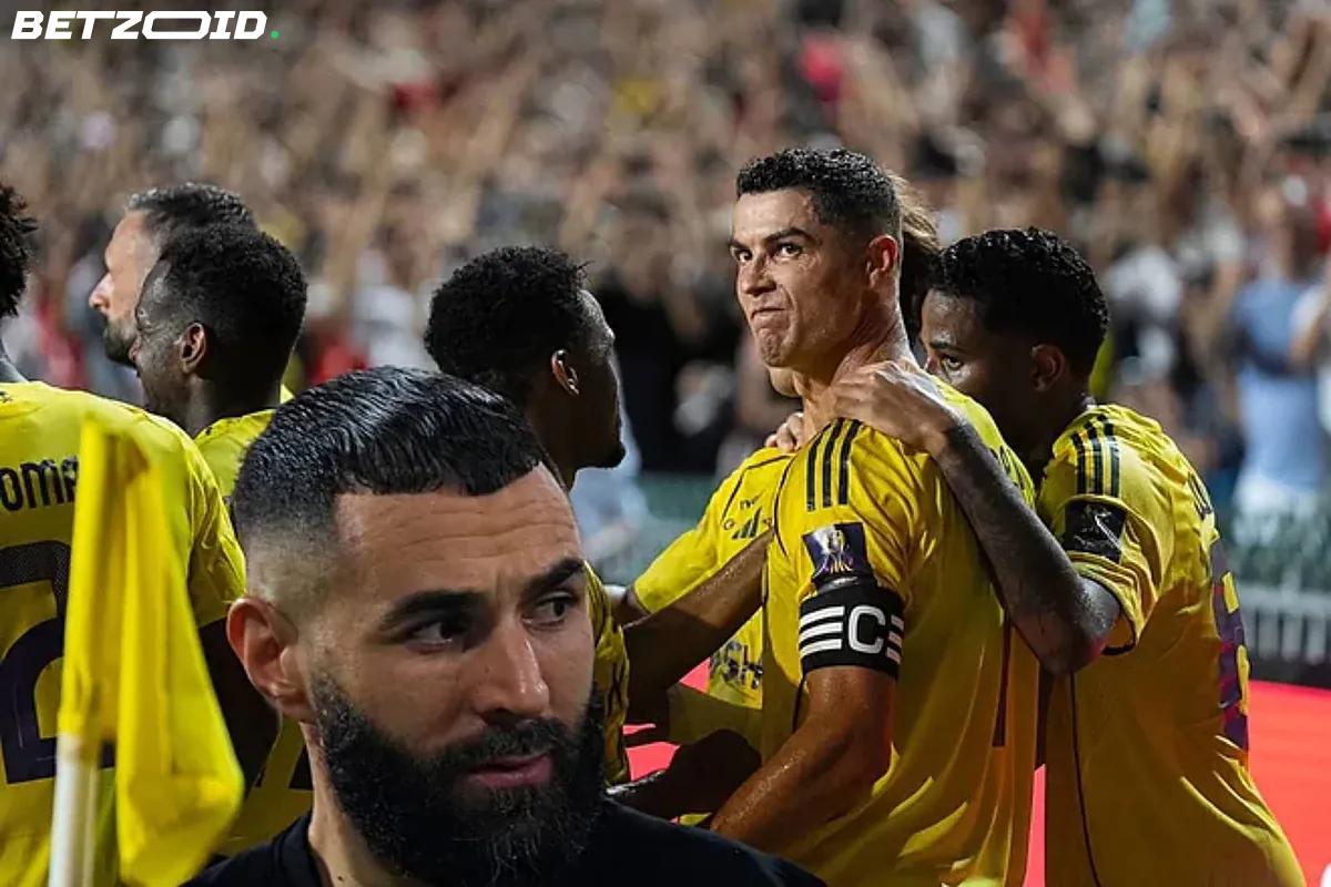 Benzema's Joke to Ronaldo Backfires Amid Al-Nassr Drama.