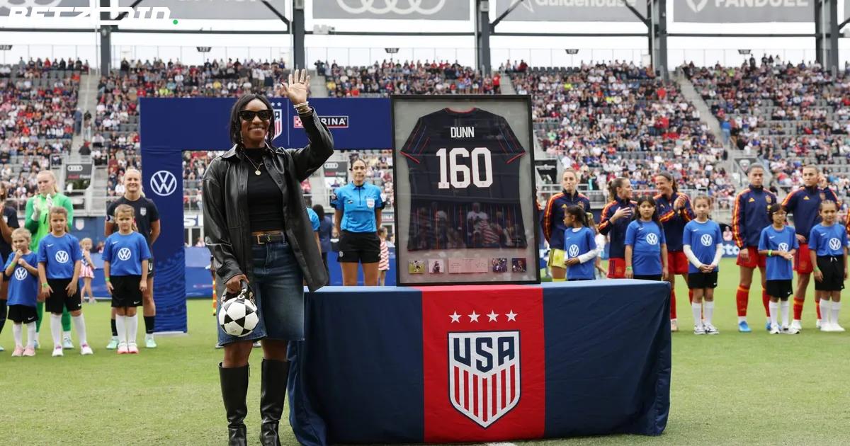 Crystal Dunn's USWNT Send-Off: 'Just Me Being Out There Was Enough'.