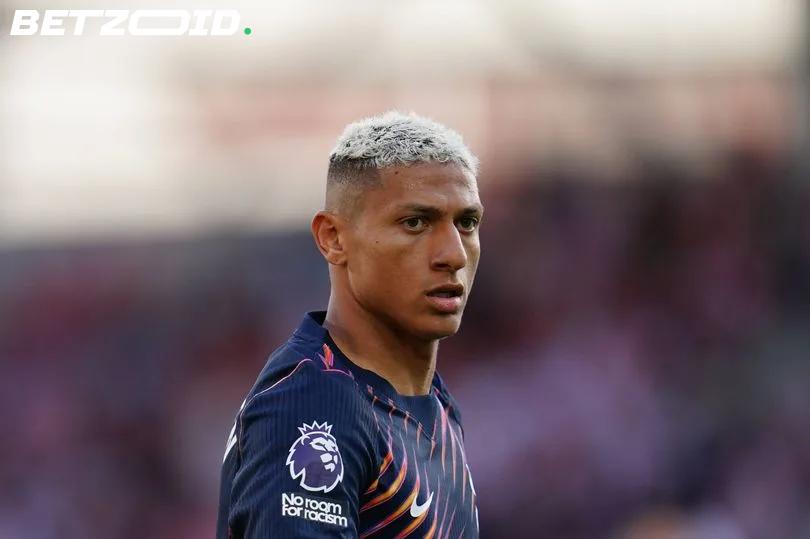 De Zerbi Drops Richarlison From Tottenham's Premier League Squad Despite Failed Exit.