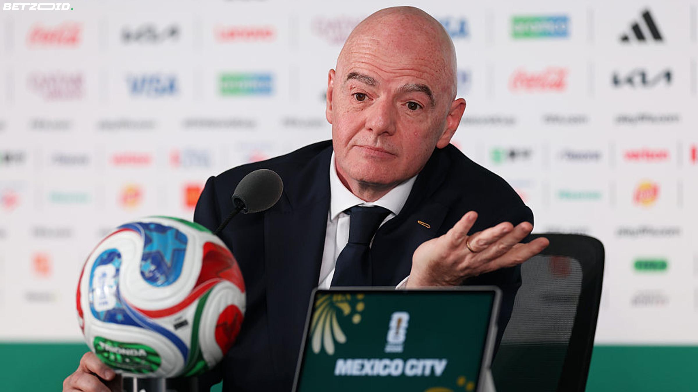 European Parliament Pushes for Infantino Investigation Over Trump's Red Card Interference.
