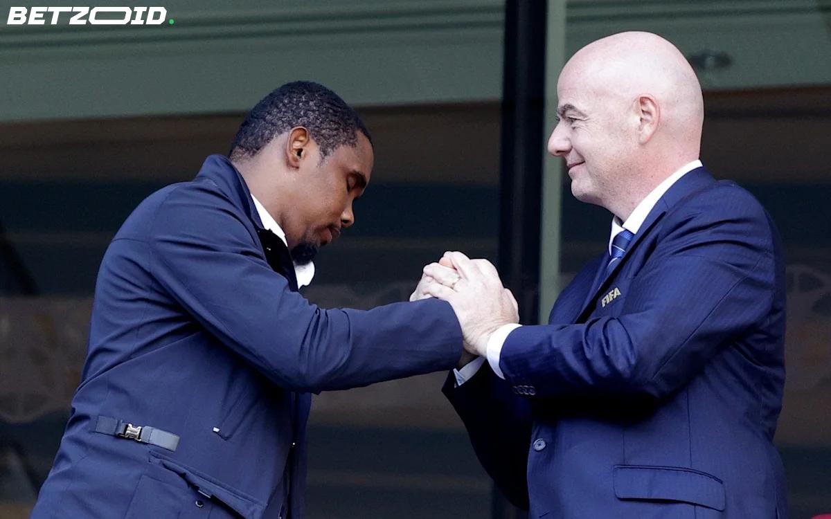 FIFA Accused of Protecting Eto'o as €567,570 Russia Payment Goes Uninvestigated.