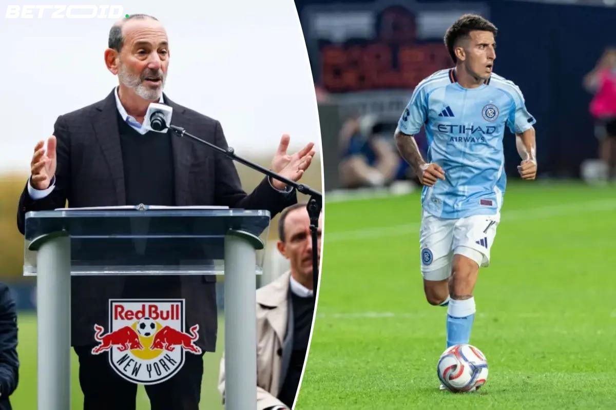Garber: MLS Is Not Investigating NYCFC Over the Manchester City Scandal.