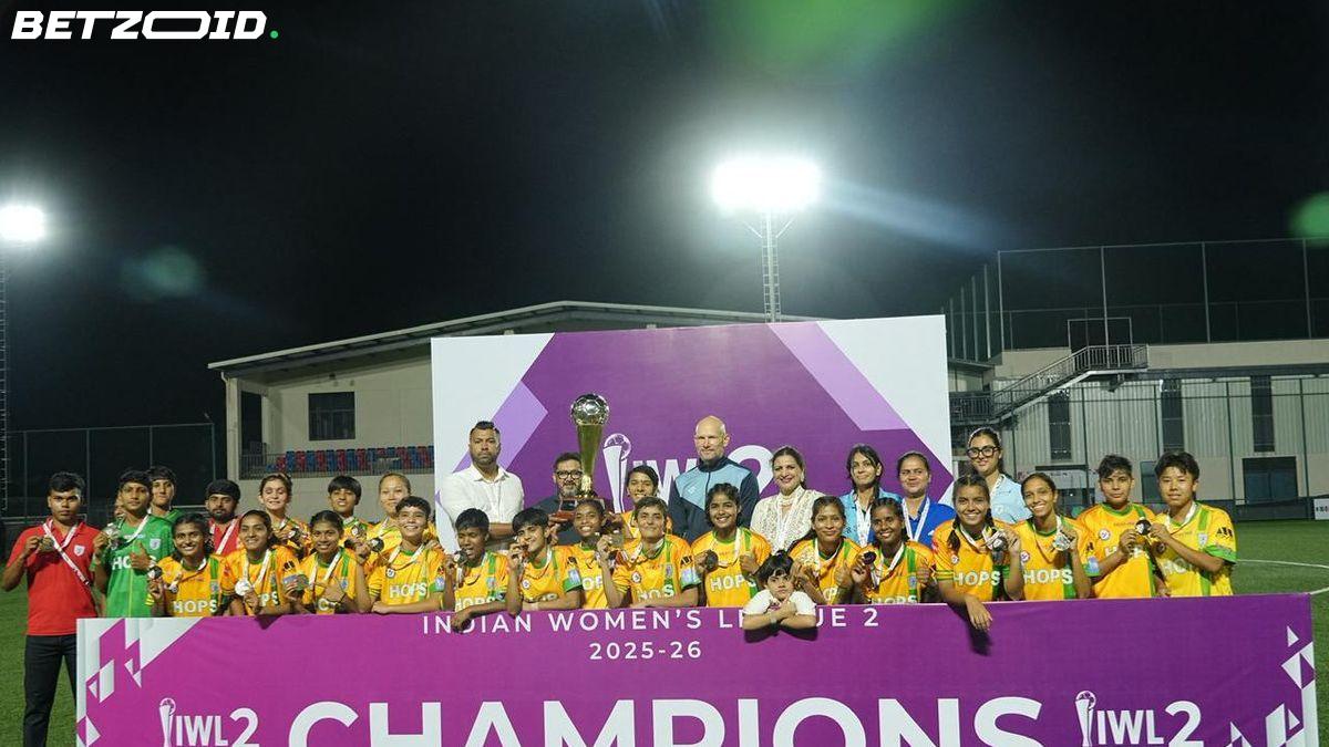 HOPS FC Return to Indian Women's League With a Perfect IWL 2 Campaign.
