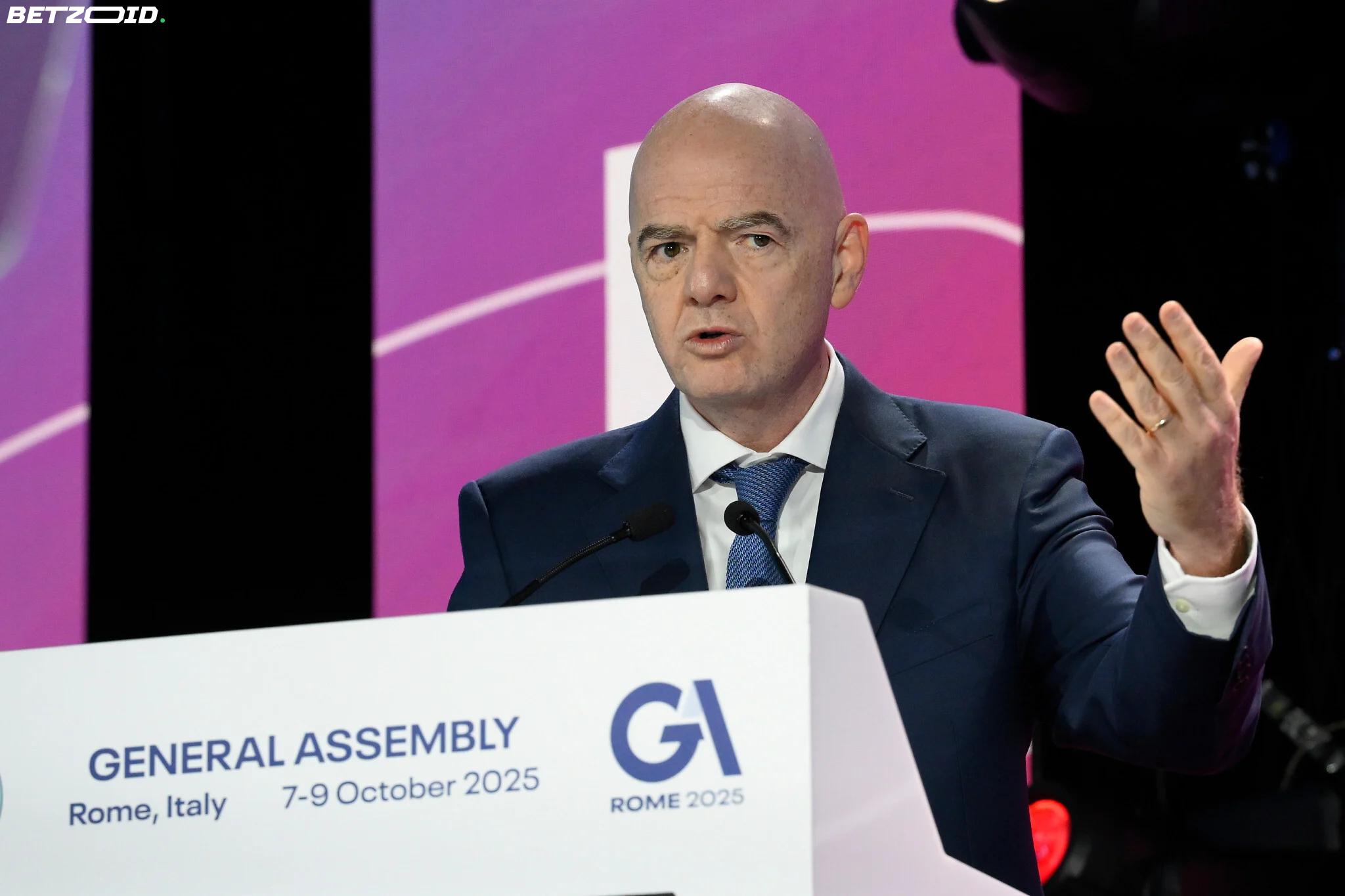 Infantino Says No to Israel Ban, Wants Russia Back in World Football.