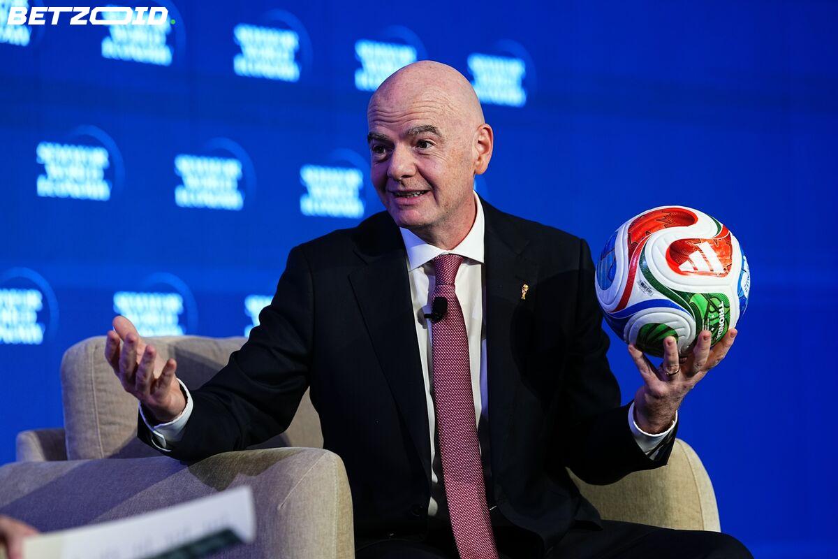 Infantino's World Cup Travel Log: 57,700 Miles and Counting.