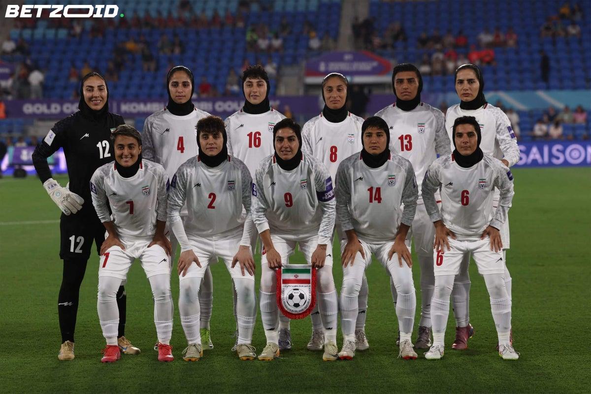Iran Women's Team Labeled 'Wartime Traitors' Over Anthem Protest.