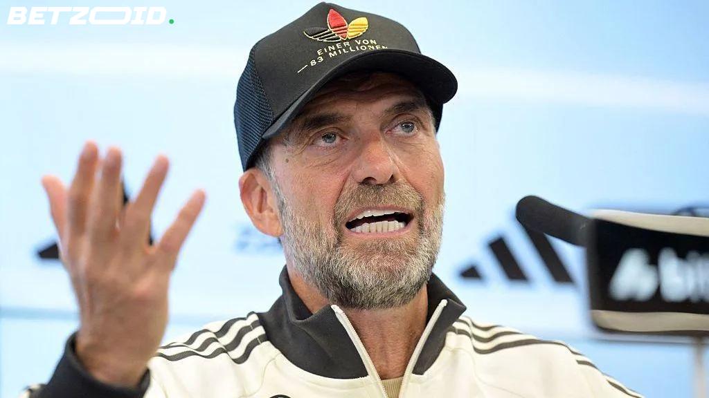 Klopp's Germany Debut Comes With a Political Statement and 16 New Faces.