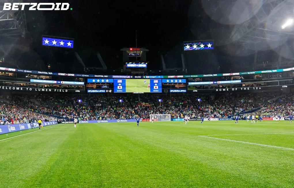 Lumen Field's World Cup Grass Survives Its First Rainy Night — And Then Another One.