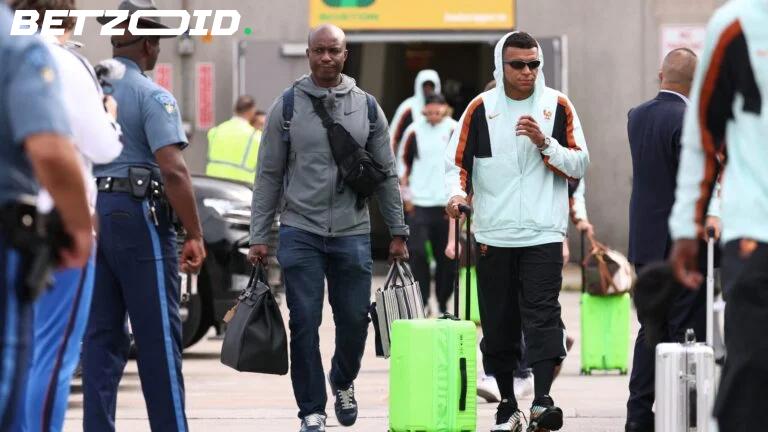 Mbappe, Dembele and France Touch Down in Boston as World Cup Countdown Begins.
