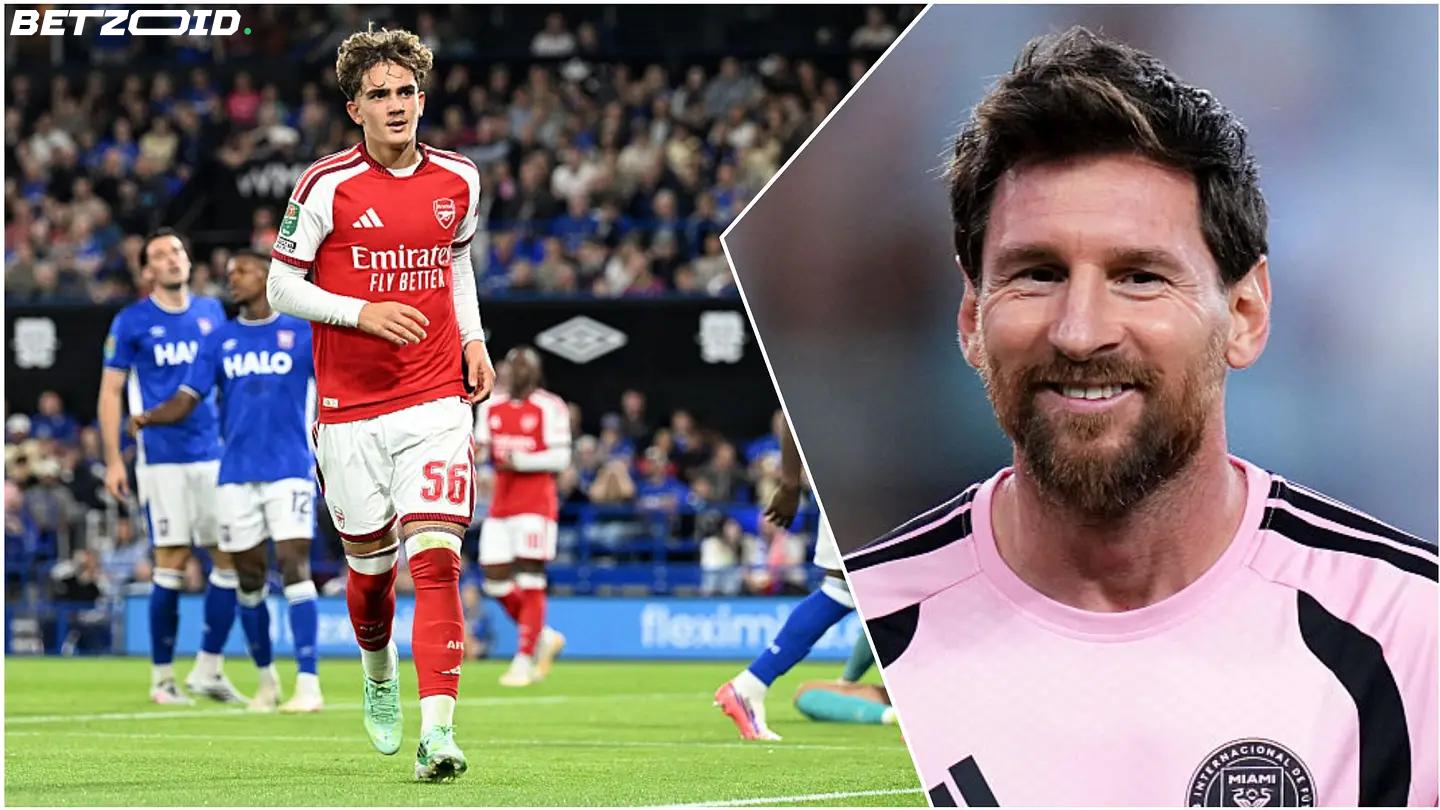 Messi Backed Dowman. Arteta Hopes He's Right..