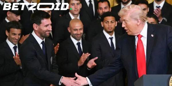 Messi Caught in Political Storm After White House Visit With Trump.