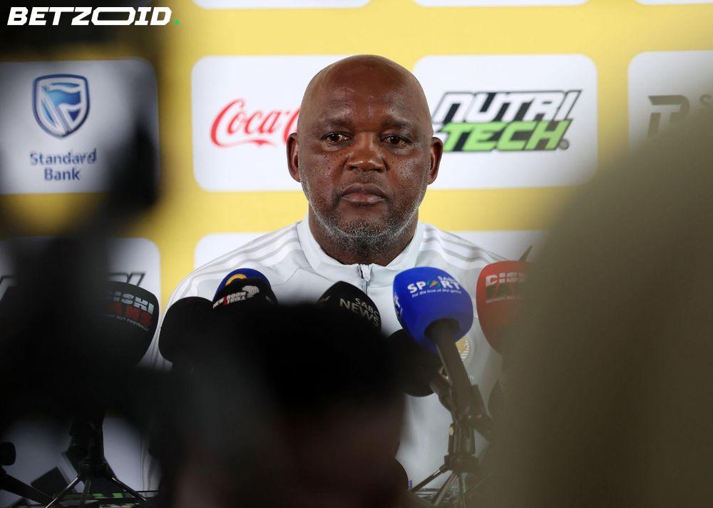 Mosimane Wants a Bafana Revolution — and He's Looking at the Springboks to Show Him How.