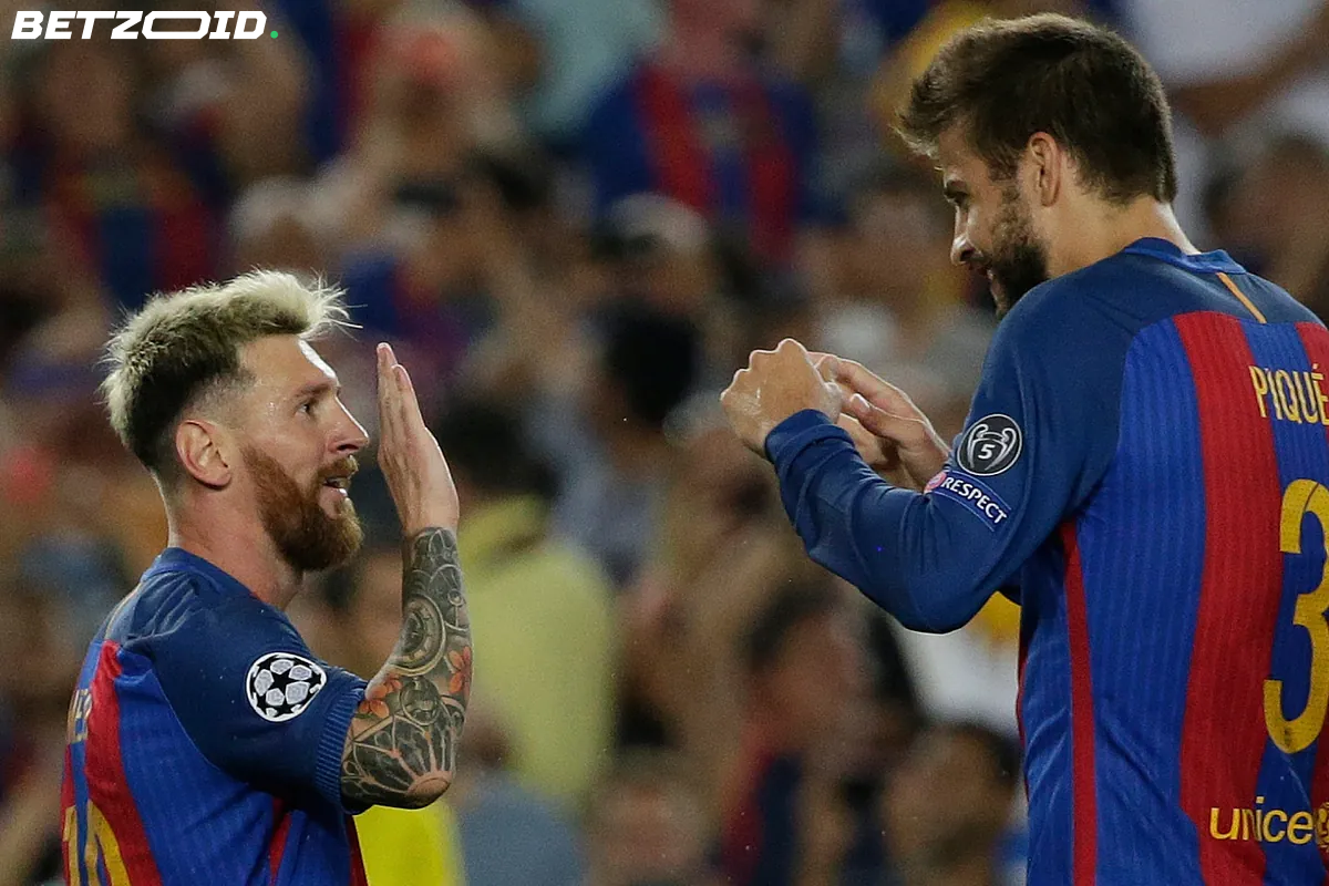 Piqué on Playing With Messi at 13: 'We Were Winning Games 20-0 and He Scored Every Time'.