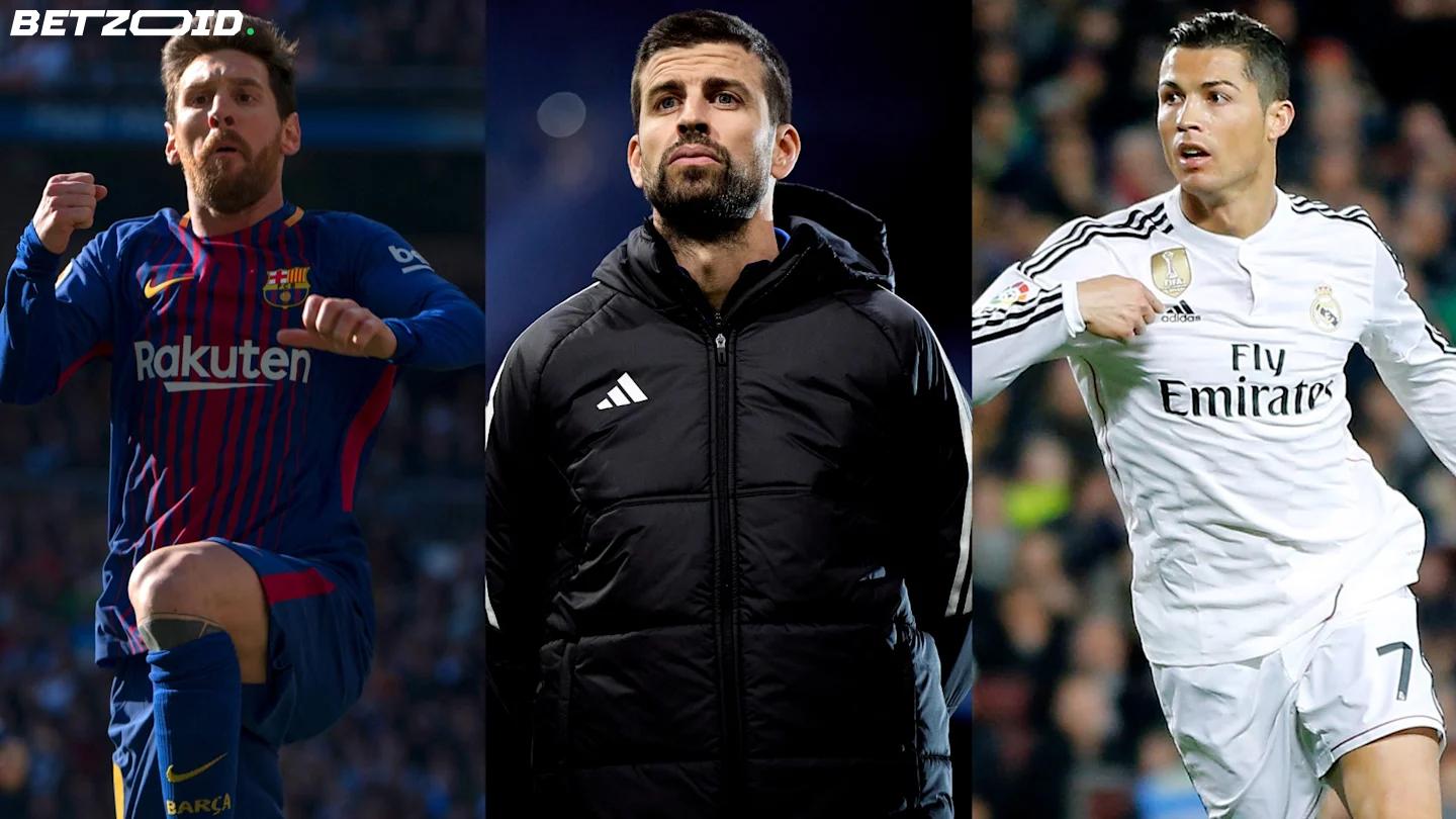 Piqué Played With Both of Them — Here's What He Says Actually Separates Messi and Ronaldo.