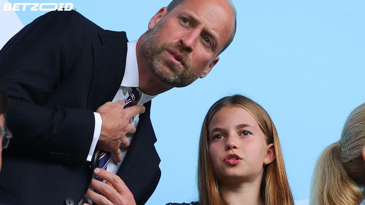 Prince William Brings Princess Charlotte Special Football Gift from Saudi Arabia Visit.