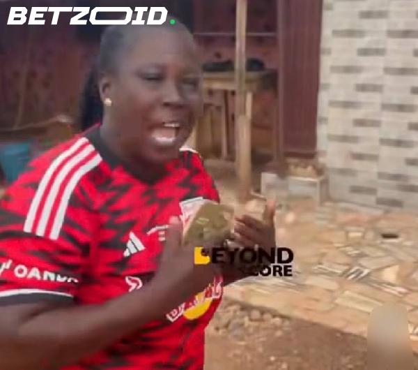 Ronald Donkor's Mother Dances in His Jersey as He Earns First Black Stars Call-Up.