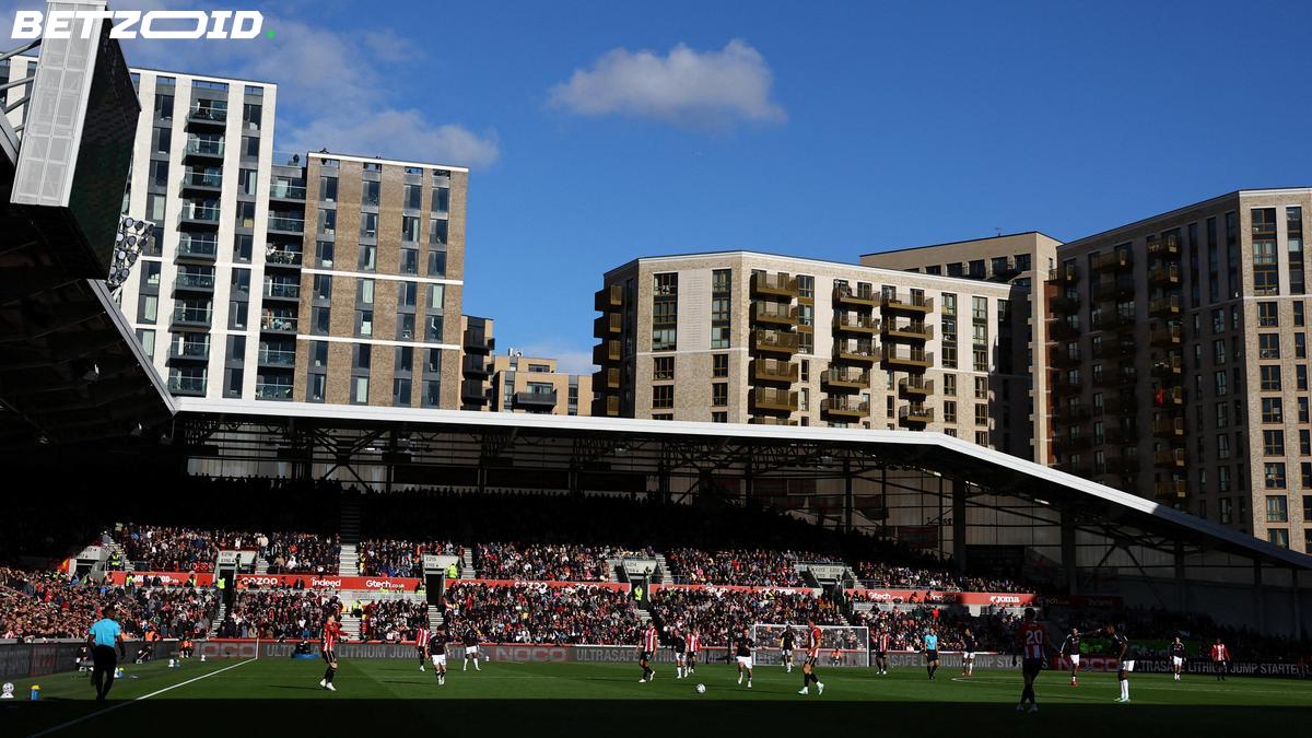 Rugby Ball Kicked From Rooftop Towards Brentford's Stadium — Police Investigation Underway.