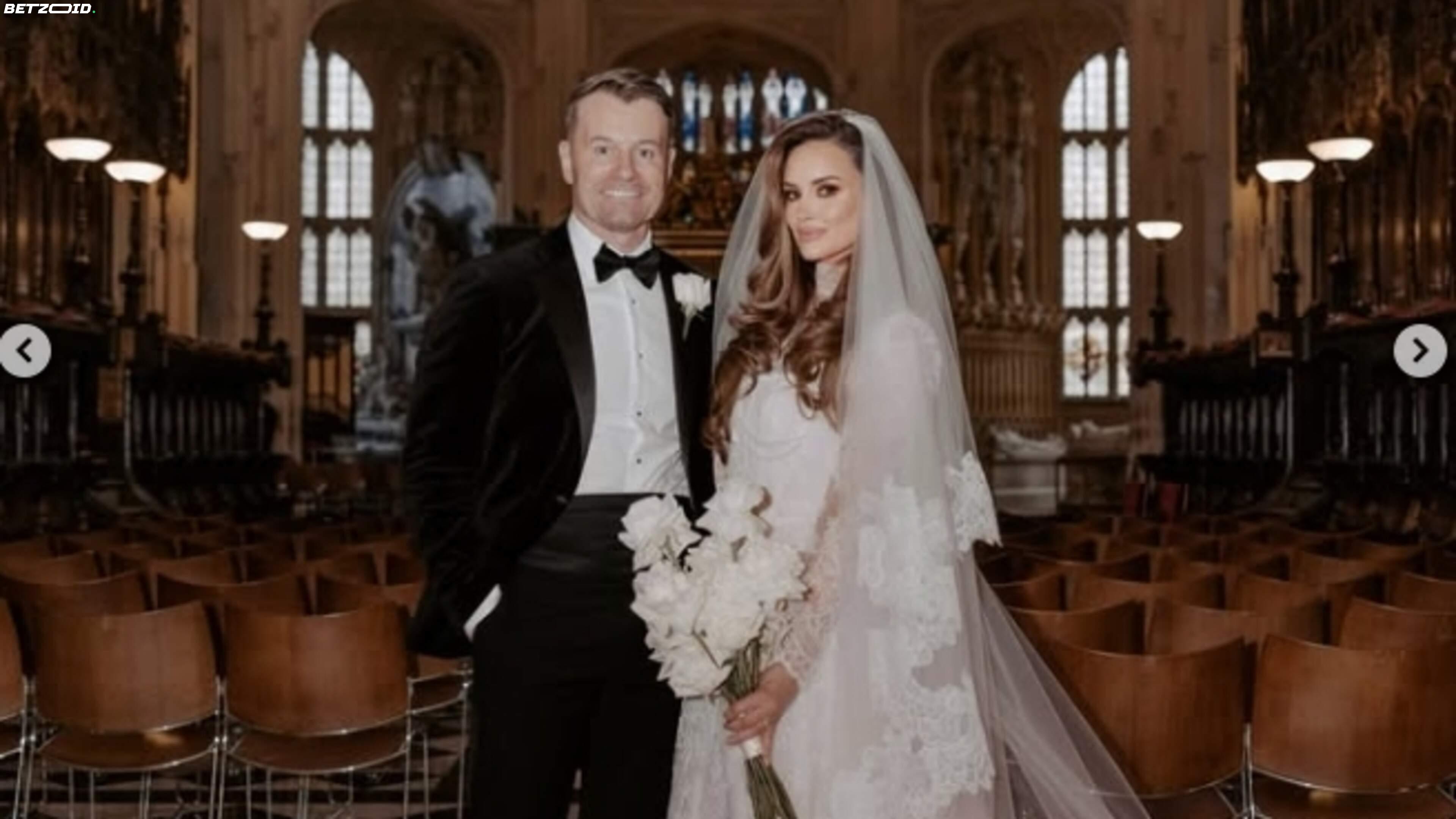 Shay Given Finally Ties the Knot — Ten Years After Popping the Question.