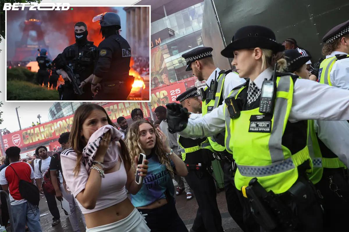 Six Stabbed at Arsenal's Title Parade as PSG Celebrations Turn Paris Into a Warzone.