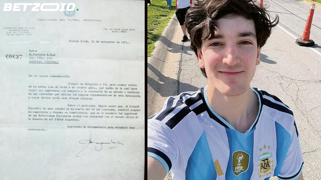 The Man Behind the Crest: How a Jewish Fan Gave Argentina Its Identity.