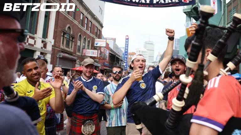 The Tartan Army Said Goodbye to Boston the Only Way They Know How.