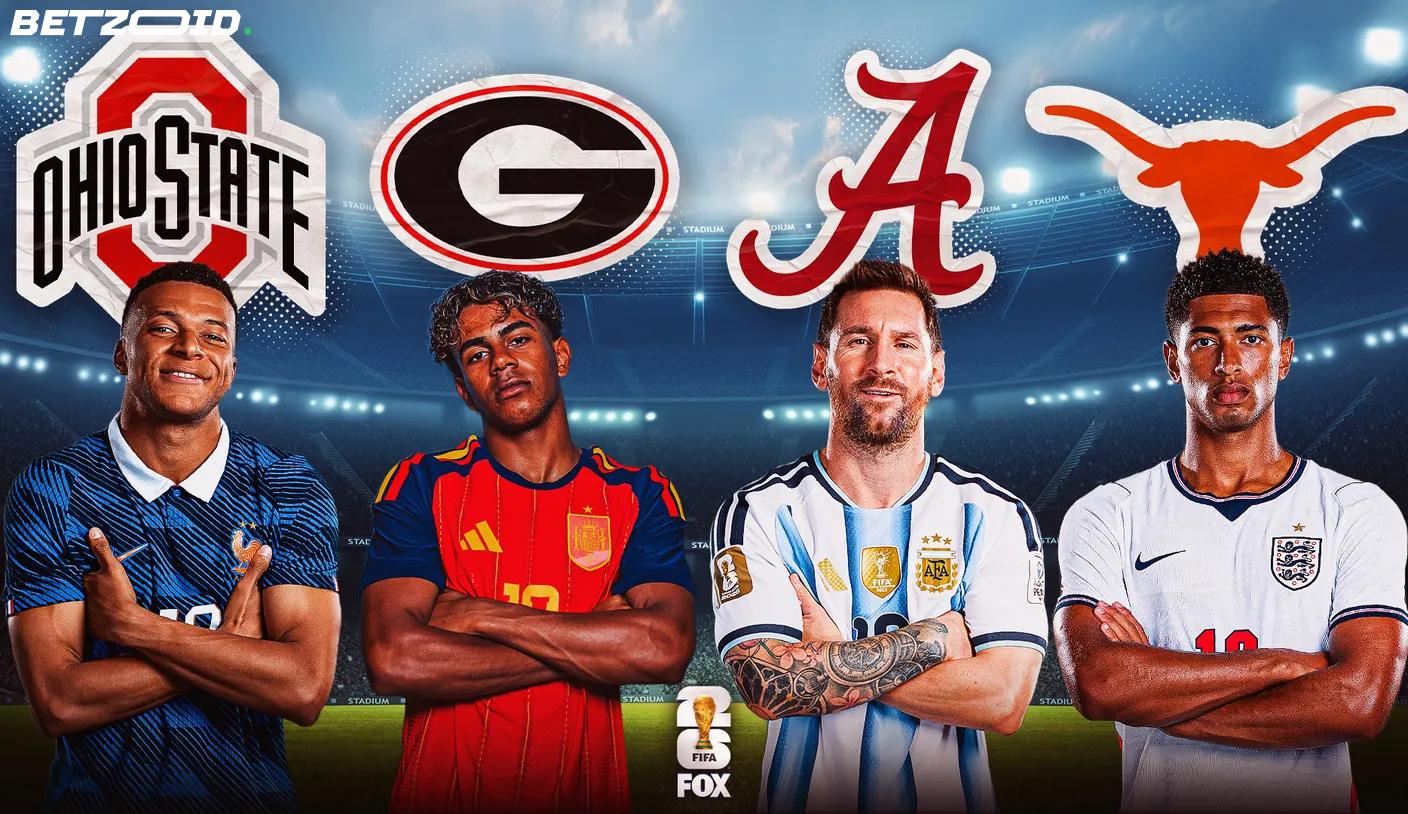 The World Cup's Final Four, Translated Into College Football.