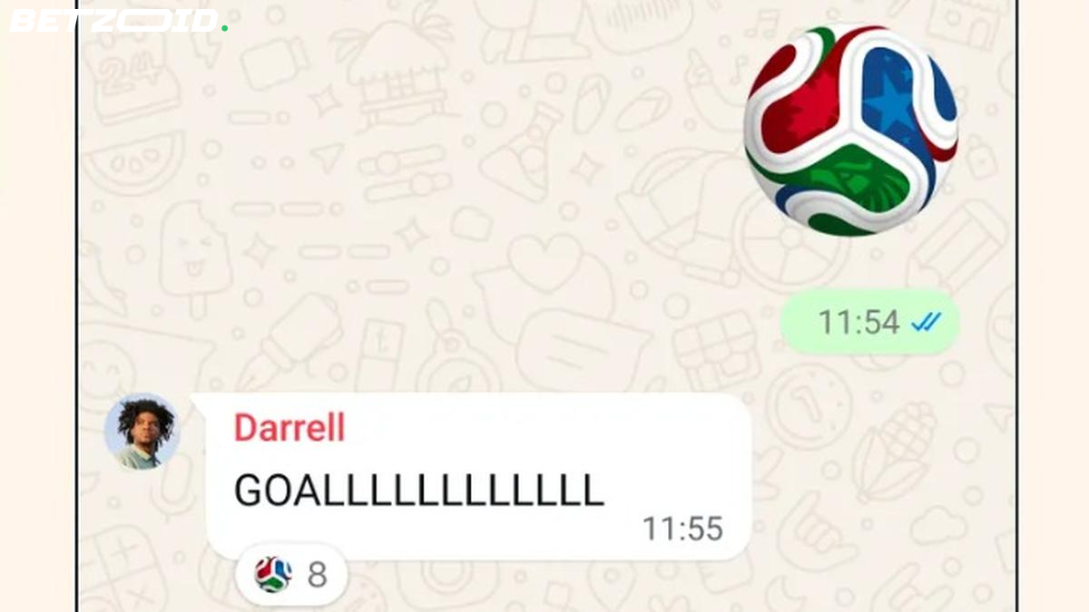 WhatsApp Swaps Its Football Emoji for the Official World Cup 2026 Match Ball.