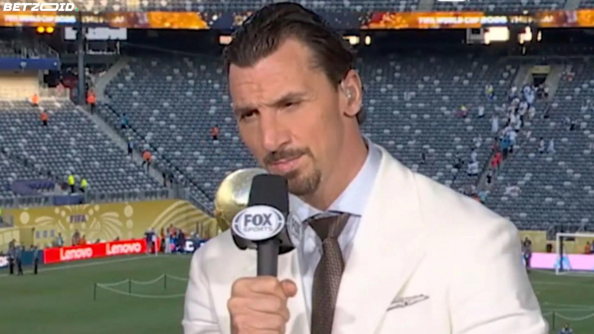 Zlatan Ibrahimovic Announces Live On-Air Exit from Fox Sports After World Cup Final.